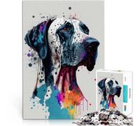 Puzzle Adulti 1000 pezzi Concorso di Velocità della Mano di Beagle con Poster corrispondente e Foglio di Domande e Risposte 14,96 "x 20,47 "Adolescenti dai 14 Anni