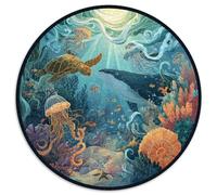 Puzzle Adulti 1000 Pezzi Coralli E Pesci Tropicali - Immagini Realistische Di Ecosistemi Marini. Pezzi in Cartone Spesso E Design Vivace. Perfetto Per Migliorare La Concentrazione.