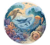 Puzzle Adulti 1000 Pezzi Fondali Marini - Rappresentazione Realistica Di Ecosistemi Sottomarini. Alta Qualità E Facilità Di Montaggio. Perfetto Per Migliorare La Concentrazione E Rilassarsi.