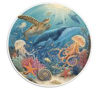 Puzzle Adulti 1000 Pezzi Fondali Oceanici - Esplora I Misteri Dei Fondali Con Questo Puzzle Artistico. Alta Qualità E Design Accattivante. Perfetto Per Sfide Creative E Collezionisti.
