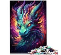 Puzzle Adulti 1000 pezzi Galaxy Dragon Brain Teaser Game 26x38cm Aiuta Il Cervello a esercitare Giocattoli coinvolgenti per coltivare la pazienza