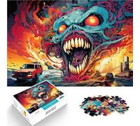 Puzzle Adulti 1000 pezzi Il demone dell'inferno si sveglia Gioco Giocattoli Famiglia Regalo decorazione della Casa 14,96 pollici x 20,47 pollici Teen Età 14 Anni e Più