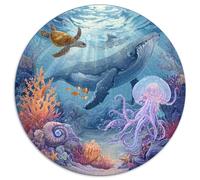 Puzzle Adulti 1000 Pezzi Mondo Sottomarino - Scopri Un Universo Colorato Con Questo Puzzle Dettagliato. Tema Oceanico, Design Accattivante E Materiali Resistenti. Perfetto Per Sfide Mentali E Famiglie