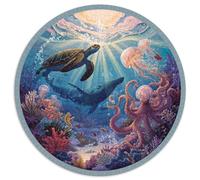 Puzzle Adulti 1000 Pezzi Mondo Sottomarino - Scopri Un Universo Colorato Con Questo Puzzle Dettagliato. Tema Oceanico, Design Accattivante E Materiali Resistenti. Perfetto Per Sfide Mentali E Famiglie