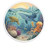 Puzzle Adulti 1000 Pezzi Mondo Sottomarino - Scopri Un Universo Colorato Con Questo Puzzle Dettagliato. Tema Oceanico, Design Accattivante E Materiali Resistenti. Perfetto Per Sfide Mentali E Famiglie