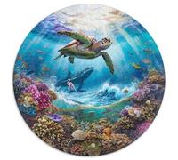 Puzzle Adulti 1000 Pezzi Oceano Profondo - Esplora I Misteri Dei Fondali Con Questo Puzzle Artistico. Tema Sottomarino, Colori Vivaci E Materiali Di Qualità. Perfetto Per Sfide Creative.