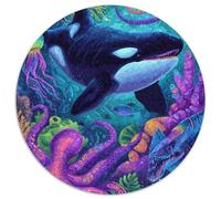 Puzzle Adulti 1000 Pezzi Oceano Profondo - Esplora I Misteri Dei Fondali Con Questo Puzzle Artistico. Tema Sottomarino, Colori Vivaci E Materiali Di Qualità. Perfetto Per Sfide Creative.