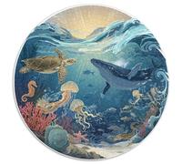 Puzzle Adulti 1000 Pezzi Oceano Profondo - Esplora I Misteri Dei Fondali Con Questo Puzzle Artistico. Tema Sottomarino, Colori Vivaci E Materiali Di Qualità. Perfetto Per Sfide Creative.