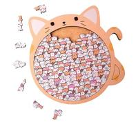 Puzzle Adulti In Legno | Giocattoli Educativi Divertenti Con Gatti E Cani,Puzzle Di Animali,Per Adulti Feste Premi Classe Compleanni Natale