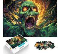 Puzzle adulto 1000 pezzi Graffiti Zombie Art DIY Puzzle Giocattoli 10,27 pollici x 14,96 pollici Segreto Santa Gifts per e adolescenti 14 anni e più