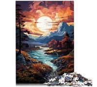 Puzzle adulto 1000 pezzi Lago dei Quattro Cantoni Giochi educativi a casa Giocattoli fai da te 26x38cm è ideale come regalo per tutta la famiglia