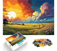 Puzzle adulto 1000 pezzi paesaggio divertimento tutta la famiglia 26 x 38 cm sfida l'intelligenza cerebrale giocattolo avvincente adolescente a partire dai 14 anni