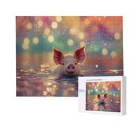 Puzzle Adulto 1500 Pezzi per animali maiali| Gioco familiare e attività di gruppo per adolescenti e | Regalo Compleanno Per Bambini Dai 14 Anni | Decorazione Casa e Idea Regalo per Relax b-186