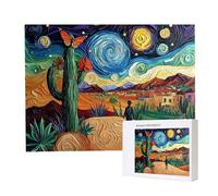 Puzzle Adulto 1500 Pezzi per Il cielo stellare del deserto| Gioco familiare e attività di gruppo per adolescenti e | Regalo Compleanno Per Bambini Dai 14 Anni | Decor Casa e Idea Regalo per Relax o746