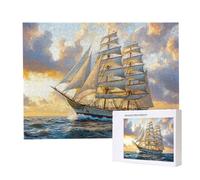 Puzzle Adulto 1500 Pezzi per Vela in mare| Gioco familiare e attività di gruppo per adolescenti e | Regalo Compleanno Per Bambini Dai 14 Anni | Decorazione Casa e Idea Regalo per Relax o-258