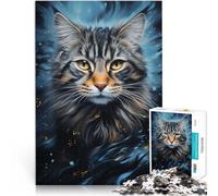 Puzzle Adulto 2000 pezzi Modello Gatti da sogno Assemblaggio Aiuta il cervello ad esercitare Giocattoli avvincenti per coltivare la pazienza 27,56 "x 39,37"