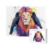 Puzzle Adulto 2000 Pezzi per Corvo Leone| Gioco familiare e attività di gruppo per adolescenti e | Regalo Compleanno Per Bambini Dai 14 Anni | Decorazione Casa e Idea Regalo per Relax b-829