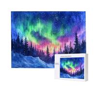 Puzzle Adulto 2000 Pezzi per Luce del Nord| Gioco familiare e attività di gruppo per adolescenti e | Regalo Compleanno Per Bambini Dai 14 Anni | Decorazione Casa e Idea Regalo per Relax b-35