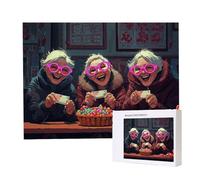 Puzzle Adulto 5000 Pezzi per La vecchia signora.| Gioco familiare e attività di gruppo per adolescenti e | Regalo Compleanno Per Bambini Dai 14 Anni | Decorazione Casa e Idea Regalo per Relax o-518