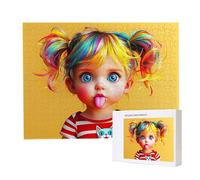 Puzzle Adulto 5000 Pezzi per Ragazza strana.| Gioco familiare e attività di gruppo per adolescenti e | Regalo Compleanno Per Bambini Dai 14 Anni | Decorazione Casa e Idea Regalo per Relax o-230