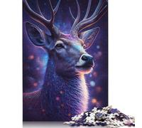 Puzzle adulto Galaxy Deer puzzle 500 pezzi puzzle creativo giocattolo intellettuale 500 pezzi 52x38
