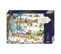 Puzzle-Adventskalender 'Weihnachtsumzug': 24 Tage Puzzlefreude im Advent