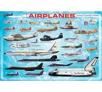Eurographics - Puzzle Aerei - 100 Pezzi