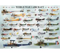 Puzzle Aerei della Prima Guerra Mondiale 1000 pezzi EUROGRAPHICS