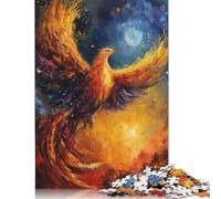 Puzzle al chiaro di luna di Phoenix, giochi impegnativi per famiglie, puzzle in cartone riciclato al 100% per bambini adulti, regalo di compleanno, 1000 pezzi (26x38 cm)