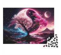 Puzzle Albero dei Sogni Paesaggio Cosmico 70x50cm/1000pcs