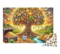 Puzzle Albero della Prospettiva 1000 Pezzi Puzzle per Adulti 52x38cm/1000pcs