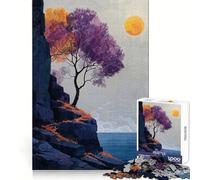 Puzzle "Albero della Solitudine" per ragazzi, 1000 pezzi, gioco di logica e abilità, rilassante, taglio preciso, regalo perfetto (50x75cm)