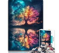 Puzzle Albero della Vita da 1000 pezzi per adolescenti, regalo impegnativo e difficile per tutta la famiglia (50x75cm)