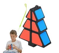 Puzzle 'albero di Natale, Cubo Fidget | Cubo velocità a forma di albero di Natale 1X2X3 di - Speed Tree Puzzle liscio a forma speciale di Decorazione alber