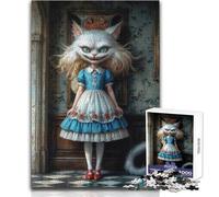 Puzzle "Alice stregata" da 1000 pezzi per adolescenti, gioco educativo per lo sviluppo delle competenze, regalo perfetto per momenti speciali, dimensioni 38x52cm