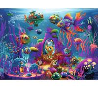 Puzzle Aliens Nell'oceano XXL 150 Pezzi