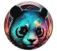 Puzzle alla moda da 1000 pezzi a forma di panda per adulti, perfetto per adolescenti, per rafforzare i legami familiari, rompicapo e regalo fai da te per la casa (67,5x67,5cm)