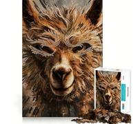Puzzle Alpaca da 1000 pezzi per ragazzi,stimolante per le capacità cognitive,divertente,con incastro sicuro e senza pezzi che si staccano,un modo coinvolgente per passare il tempo libero (50x75cm)
