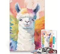 Puzzle Alpaca Meme 1000 - Gioco di logica e pensiero creativo - Esercizio di taglio e precisione - Momento di tranquillità a casa (38x26cm)
