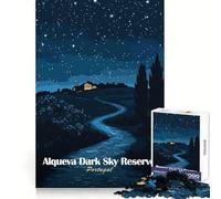 Puzzle Alqueva Dark Sky Reserve da 1000 pezzi, stimolante per la logica e il tempo libero, ideale per un'attività precisa e un regalo speciale (50x75cm)