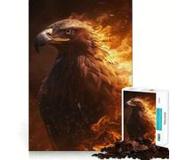 Puzzle American Eagle da 1000 pezzi,gioco di divertimento mentale,pezzi che si incastrano perfettamente,attività rilassante di gruppo al chiuso (50x75cm)