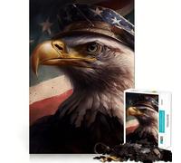 Puzzle American Eagle da 1000 pezzi per ragazzi,gioco cognitivo,incastro perfetto,compatto,divertente per il tempo di gioco in famiglia (50x75cm)