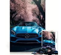 Puzzle AMG GT Sakura Forest da 1000 pezzi per adulti, ideale per momenti di relax e svago, perfetto per le feste (50x75cm)