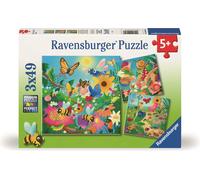 Puzzle amici insetti 3x49 pezzi