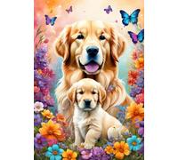 Puzzle amore materno: cani 1000 pezzi