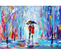 Puzzle amore sotto la pioggia 1000 pezzi