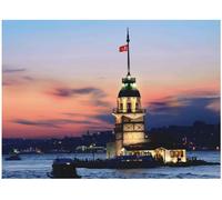 Puzzle Torre delle Ragazze in Turchia 1000 pezzi