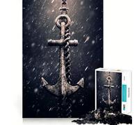 Puzzle "Ancora della Tempesta" per ragazzi, 1000 pezzi, gioco di logica, divertimento al chiuso, bordi precisi, pezzo da collezione 38x26cm