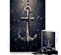 Puzzle "Ancora della Tempesta" per ragazzi, 1000 pezzi, gioco di logica, divertimento al chiuso, bordi precisi, pezzo da collezione 38x26cm