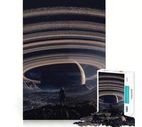 Puzzle "Anelli delle Meraviglie" per adulti, 1000 pezzi, gioco di logica antistress, taglio di precisione, regalo per le festività (50x75cm)